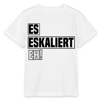 es eskaliert eh - Stanley/Stella Kinder T-Shirt MINI CREATOR  - Weiß - Vorne - Maike (125cm)