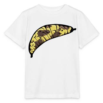Banana-Watermelon Graff - T-shirt bio MINI CREATOR Stanley/Stella Enfant - blanc - Devant - Maike (125cm)