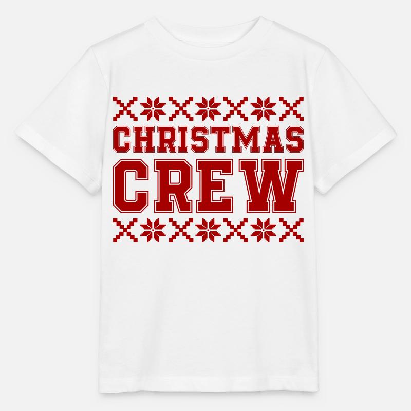 christmas crew - Stanley/Stella Kinder T-Shirt MINI CREATOR  - Weiß