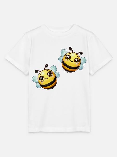 Biene Comic - Stanley/Stella Kinder T-Shirt MINI CREATOR - Weiß