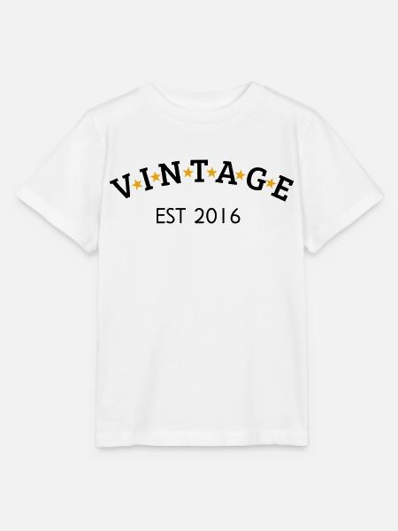 Jahrgang ist 2016 - Stanley/Stella Kinder T-Shirt MINI CREATOR  - Weiß