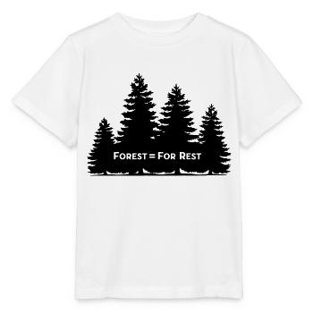 Forest = For Rest - Stanley/Stella MINI CREATOR Kids’ T-Shirt - white - Front - Maike (125cm)