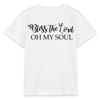 come and praise the Lord - Stanley/Stella MINI CREATOR Kids’ T-Shirt - white - Front - Maike (125cm)