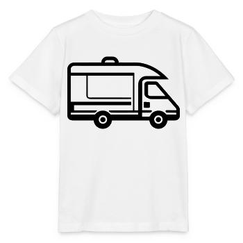 Motorhome - Stanley/Stella MINI CREATOR Kids’ T-Shirt - white - Front - Maike (125cm)