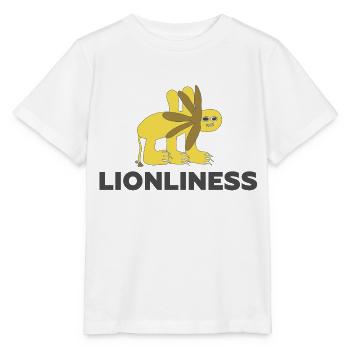 LIONLINESS - Lion Only Outsider Art - Stanley/Stella MINI CREATOR Kids’ T-Shirt - white - Front - Maike (125cm)