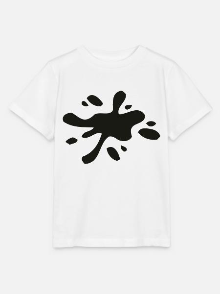 Klecks 2 - Stanley/Stella Kinder T-Shirt MINI CREATOR  - Weiß