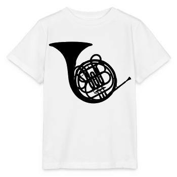 Horn - Stanley/Stella MINI CREATOR Kids’ T-Shirt - white - Front - Maike (125cm)