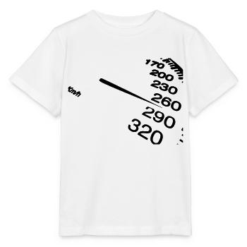 compteur vitesse - T-shirt bio MINI CREATOR Stanley/Stella Enfant - blanc - Devant - Maike (125cm)