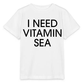I NEED VITAMIN SEA - Stanley/Stella Kinder T-Shirt MINI CREATOR  - Weiß - Vorne - Maike (125cm)