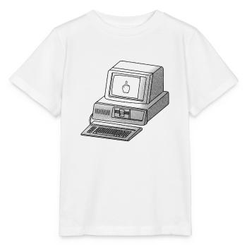 cyberpunk hackfleisch - Stanley/Stella Kinder T-Shirt MINI CREATOR  - Weiß - Vorne - Maike (125cm)