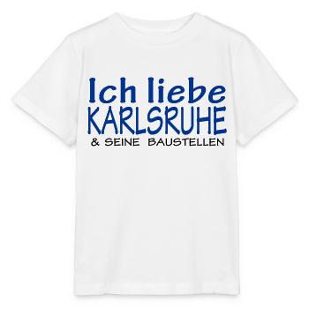 Karlsruhe - Stanley/Stella Kinder T-Shirt MINI CREATOR  - Weiß - Vorne - Maike (125cm)