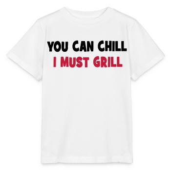 barbecue - T-shirt bio MINI CREATOR Stanley/Stella Enfant - blanc - Devant - Maike (125cm)