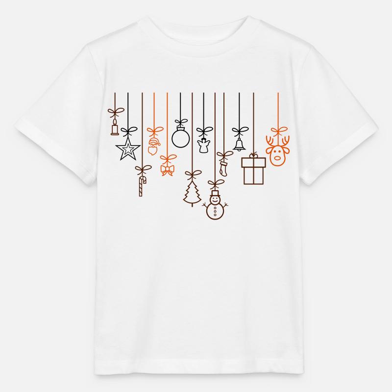 WEIHNACHTEN - Stanley/Stella Kinder T-Shirt MINI CREATOR  - Weiß