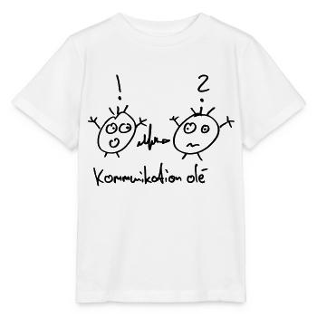 Kommunikation Olé - Stanley/Stella Kinder T-Shirt MINI CREATOR  - Weiß - Vorne - Maike (125cm)