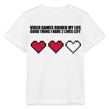 Extra Lives - Stanley/Stella MINI CREATOR Kids’ T-Shirt - white - Front - Maike (125cm)