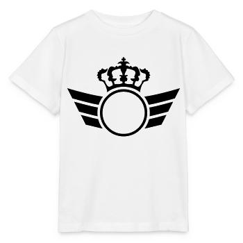 Crown Logo - Stanley/Stella Kinder T-Shirt MINI CREATOR  - Weiß - Vorne - Maike (125cm)