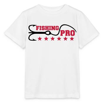 Fishing Pro - T-shirt bio MINI CREATOR Stanley/Stella Enfant - blanc - Devant - Maike (125cm)