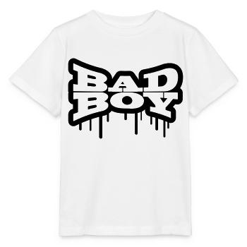 Bathroom graffiti boy bad boy - Stanley/Stella MINI CREATOR Kids’ T-Shirt - white - Front - Maike (125cm)