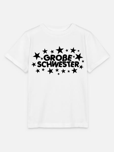 Große Schwester - Stanley/Stella Kinder T-Shirt MINI CREATOR - Weiß