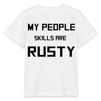 People Skills - Stanley/Stella MINI CREATOR Kids’ T-Shirt - white - Front - Maike (125cm)