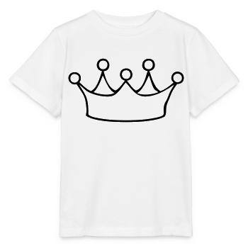 krone - Stanley/Stella Kinder T-Shirt MINI CREATOR  - Weiß - Vorne - Maike (125cm)