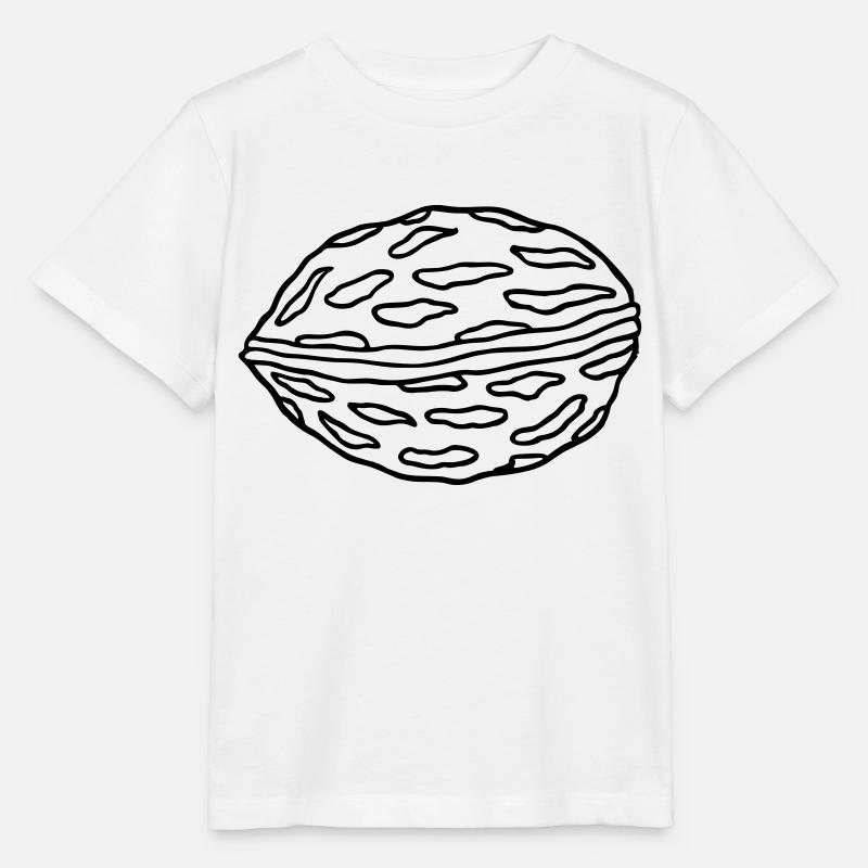 Walnuss - Stanley/Stella Kinder T-Shirt MINI CREATOR  - Weiß