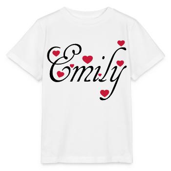 ♥ټI Love Emily-Vector Cute Confession Designټ♥ - Stanley/Stella MINI CREATOR Kids’ T-Shirt - white - Front - Maike (125cm)