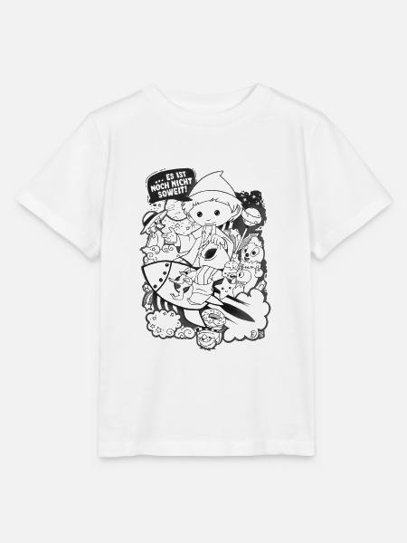 Unser Sandmännchen - Es ist noch nicht soweit... - Stanley/Stella Kinder T-Shirt MINI CREATOR - Weiß