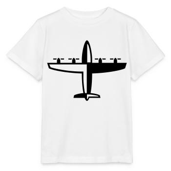 plane - Stanley/Stella MINI CREATOR Kids’ T-Shirt - white - Front - Maike (125cm)