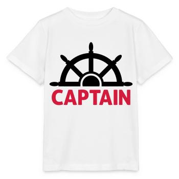 captain - Stanley/Stella MINI CREATOR Kids’ T-Shirt - white - Front - Maike (125cm)