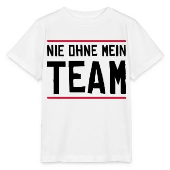 nie ohne mein team - Stanley/Stella Kinder T-Shirt MINI CREATOR  - Weiß - Vorne - Maike (125cm)