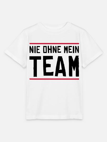 nie ohne mein team - Stanley/Stella Kinder T-Shirt MINI CREATOR  - Weiß