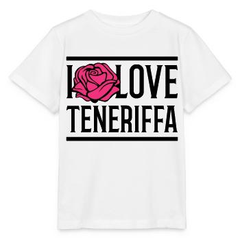 i love teneriffa - Stanley/Stella Kinder T-Shirt MINI CREATOR  - Weiß - Vorne - Maike (125cm)