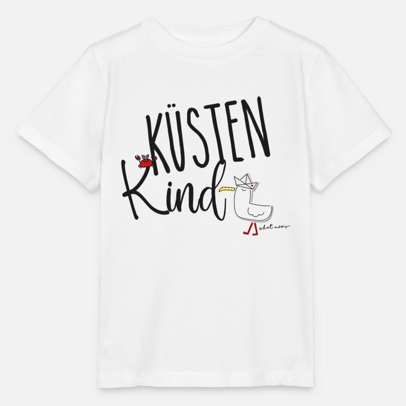 DatMööv Küstenkind - Stanley/Stella Kinder T-Shirt MINI CREATOR  - Weiß