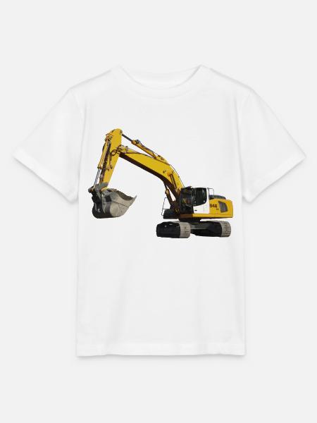 Bagger - Stanley/Stella Kinder T-Shirt MINI CREATOR  - Weiß