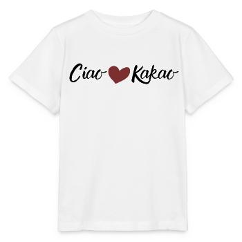 Ciao Kakao - Stanley/Stella Kinder T-Shirt MINI CREATOR  - Weiß - Vorne - Maike (125cm)