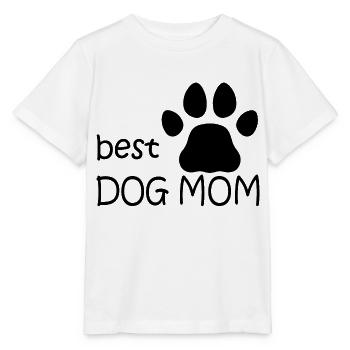 Chien chien - T-shirt bio MINI CREATOR Stanley/Stella Enfant - blanc - Devant - Maike (125cm)