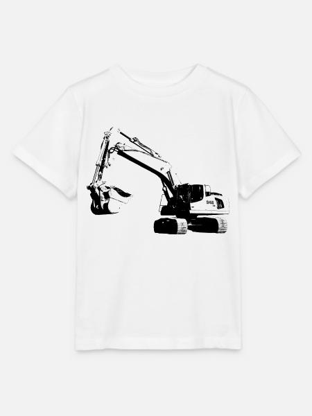 Bagger - Stanley/Stella Kinder T-Shirt MINI CREATOR  - Weiß