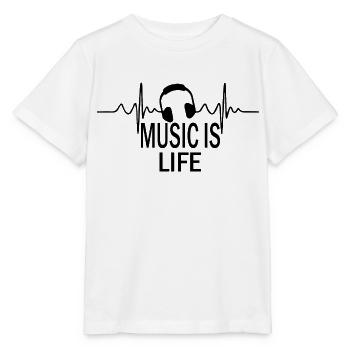 Rock Music Rock and Roll - Stanley/Stella MINI CREATOR Kids’ T-Shirt - white - Front - Maike (125cm)