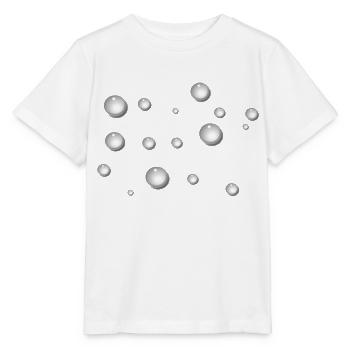 Goutte d’eau Pluie - T-shirt bio MINI CREATOR Stanley/Stella Enfant - blanc - Devant - Maike (125cm)