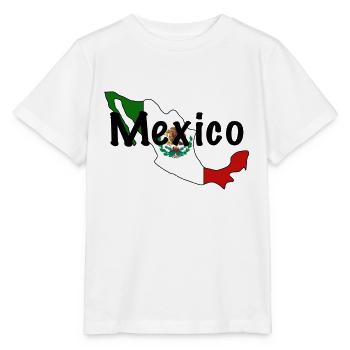 Mexico - T-shirt bio MINI CREATOR Stanley/Stella Enfant - blanc - Devant - Maike (125cm)