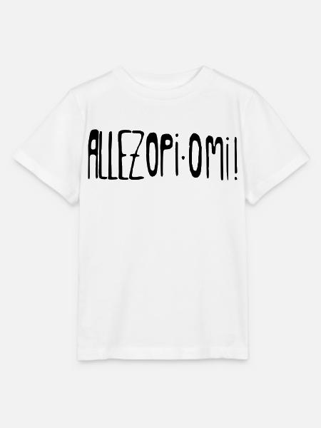 Allez Opi Omi! - Stanley/Stella Kinder T-Shirt MINI CREATOR  - Weiß