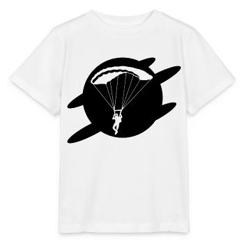 Paragliding - Stanley/Stella Kinder T-Shirt MINI CREATOR  - Weiß - Vorne - Maike (125cm)