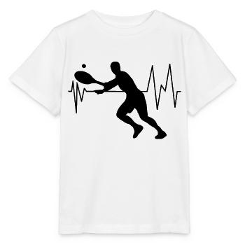 Tennisspieler - Stanley/Stella Kinder T-Shirt MINI CREATOR  - Weiß - Vorne - Maike (125cm)