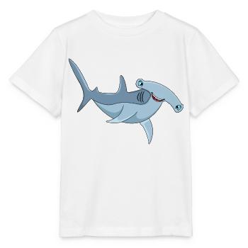 Hammerhai - Stanley/Stella Kinder T-Shirt MINI CREATOR  - Weiß - Vorne - Maike (125cm)