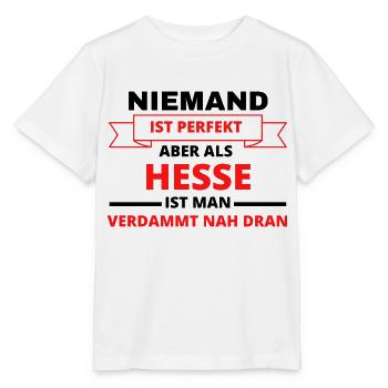 Hesse Hessen hesse hessen Spruch humor lustig - Stanley/Stella Kinder T-Shirt MINI CREATOR  - Weiß - Vorne - Maike (125cm)
