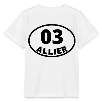 allier - T-shirt bio MINI CREATOR Stanley/Stella Enfant - blanc - Devant - Maike (125cm)