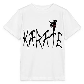 karaté - T-shirt bio MINI CREATOR Stanley/Stella Enfant - blanc - Devant - Maike (125cm)