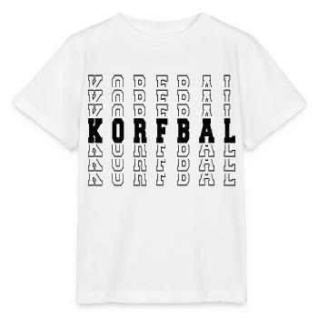 korfball SPIEGEL - Stanley/Stella Kinder T-Shirt MINI CREATOR  - Weiß - Vorne - Maike (125cm)