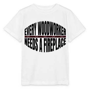 the carpenters funshirt lumber funny carpenter - Stanley/Stella Kinder T-Shirt MINI CREATOR  - Weiß - Vorne - Maike (125cm)